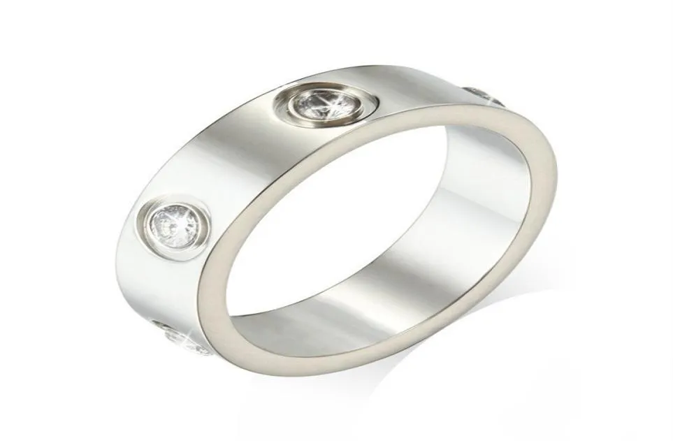 Bague de créateur de bijoux de luxe pour femmes, bague d'amour pour hommes, unisexe, en acier inoxydable, non allergique, ne se décolore jamais, charmant, fiançailles, mariage3146713