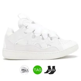 Lavin Casual Shoes Leather Curb women sneakers designer shoes extraordinary calfskin rubber nappa platformsole outdoor shoes trainers lavins sneaker2816