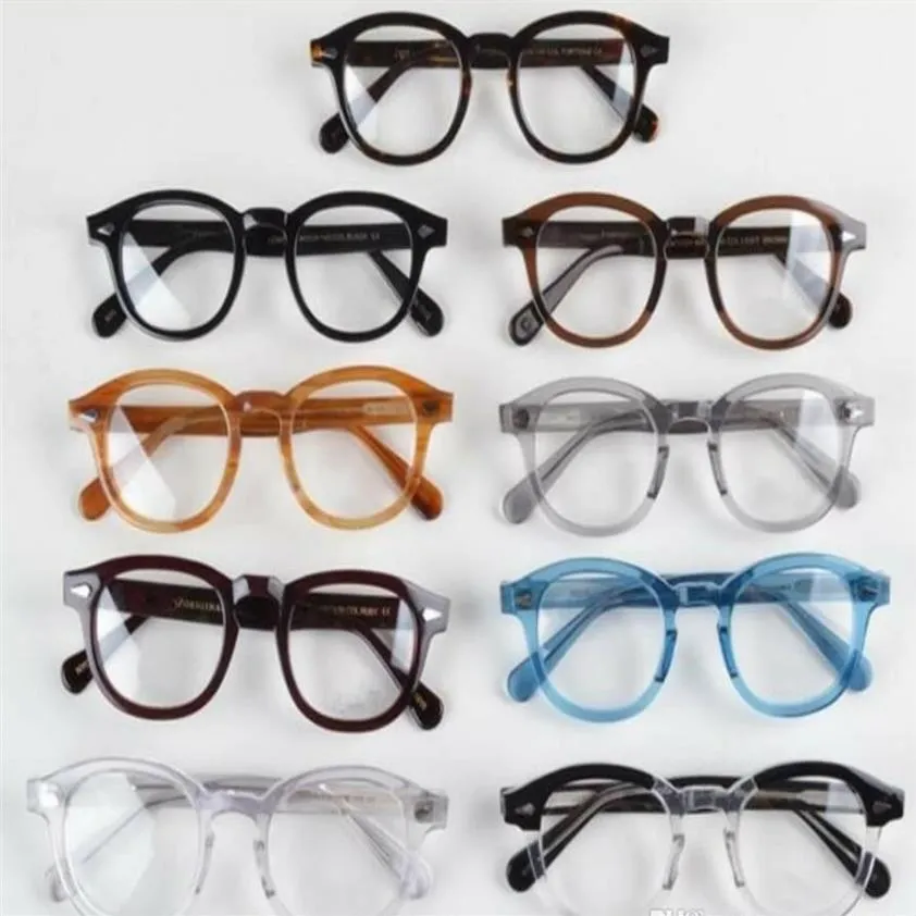 Fashion zonnebril veel kleur frames 3 size johnny depp hoge kwaliteit lemtosh mannen en vrouwen zonnebril frame met box2543