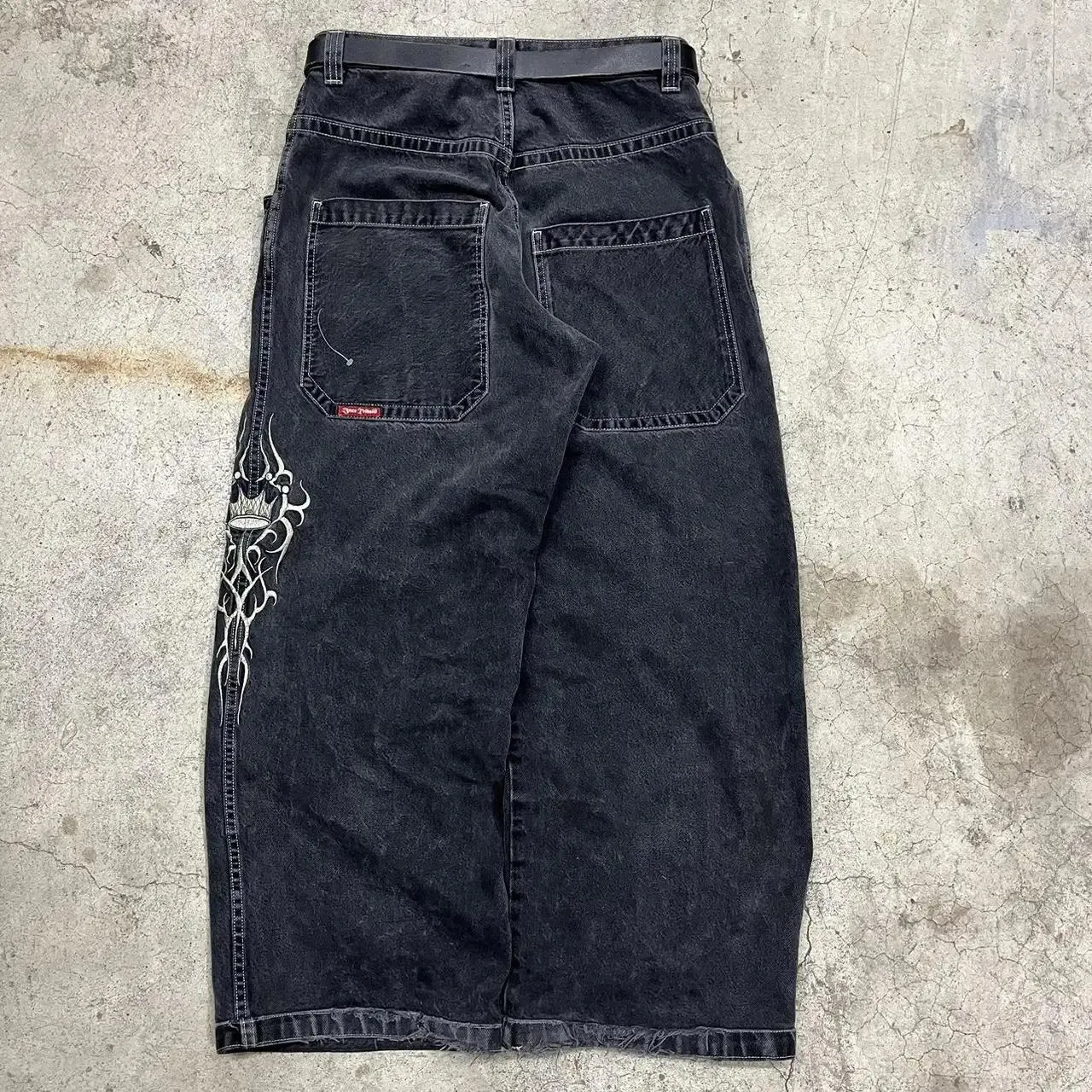 Mens JNCO Y2K Style Jeans Streetwear Pants | DHgate
