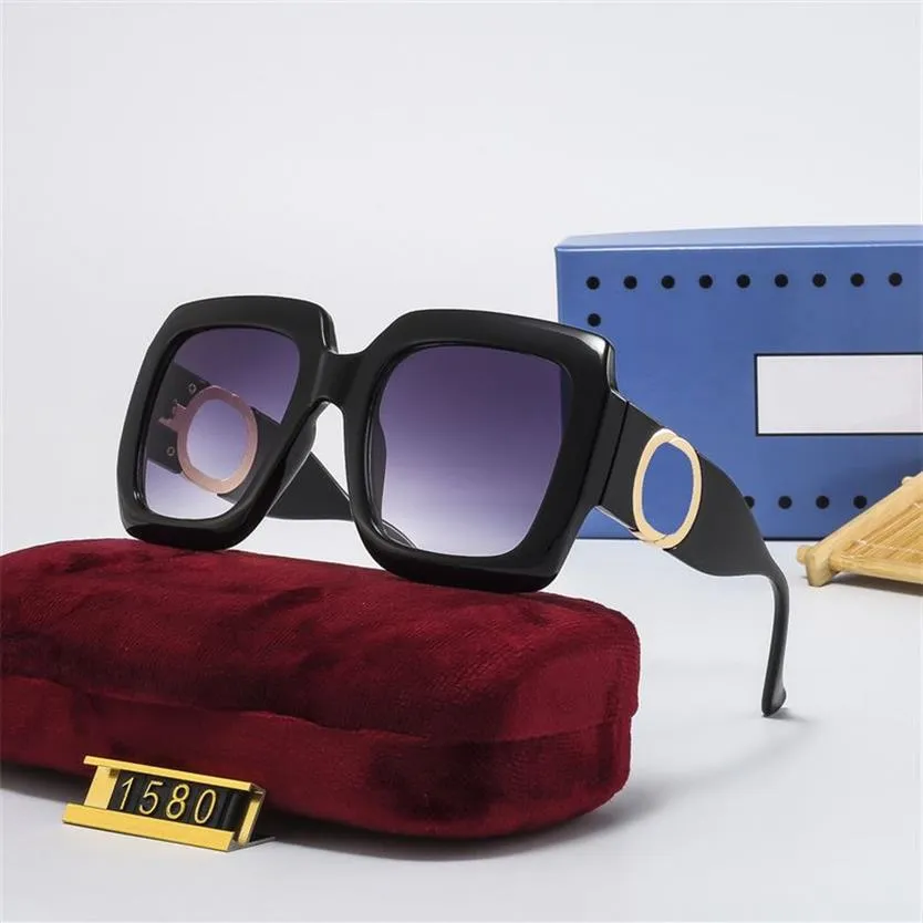 Золотые буквы размера женщины солнцезащитные очки Мужские дизайнерские солнцезащитные очки ретро -поляроидные мужские очки. Уклоны квадратные солнцезащитные очки для женщин 2391