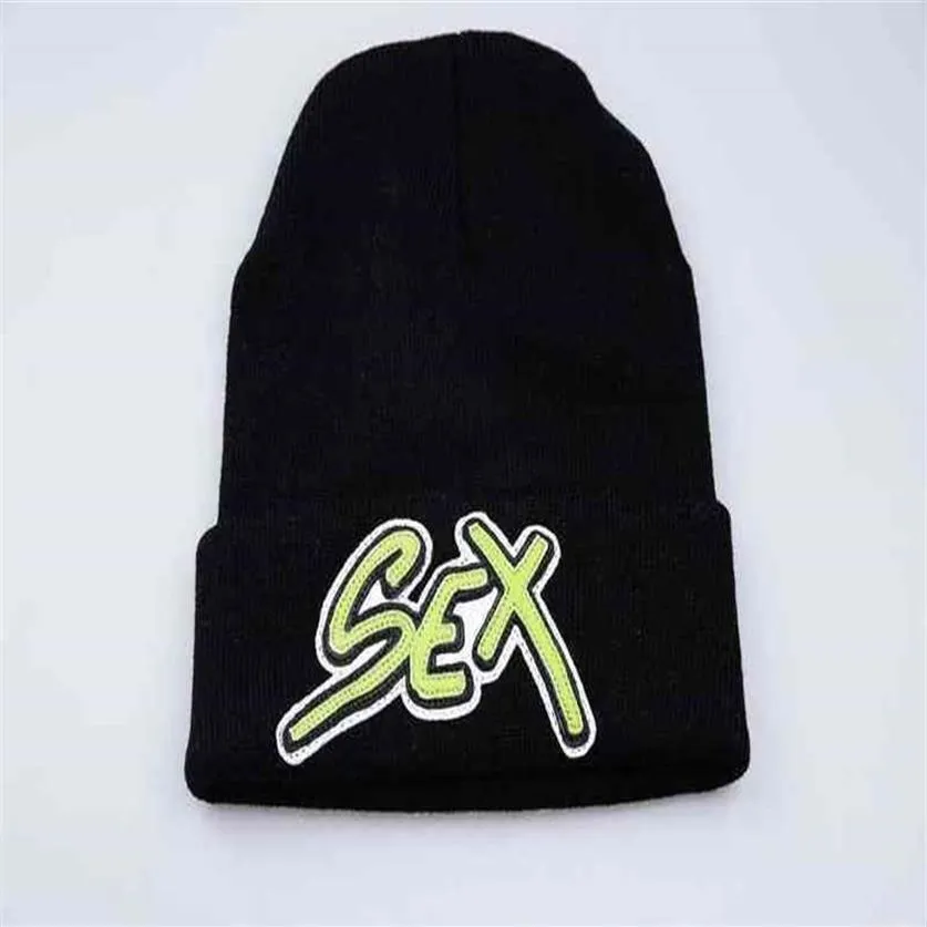 Beanie Kafatası Kapakları CH Seks Beanies Kayıtları Sınırlı Matty Boy Graffiti Büyü Pamuk Koyun Dinini Kış Soğuk Şapka Kapları Pamuk Tokalı286y