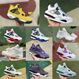 Basketball Shoes 2023 Men Women Jumpman 4 4s Shimmer Neutral Greyblang Black Cat Union Taupe Haze Desert Moss Taupe Haze White Oreo G Ice Designer Sneakers S1