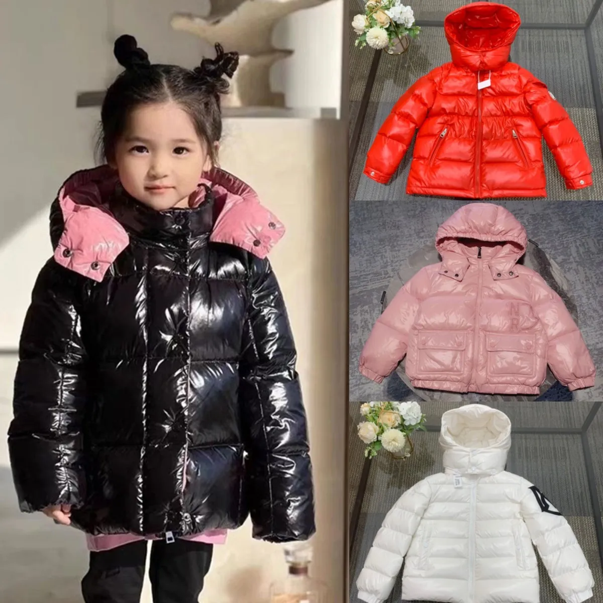 Kids Coats baby Parka's Down Jackets Boys and Girls Jacket kid Designers clothes Luxurious Outerwear Teen Clothing Thick Outwear Children Luxuries