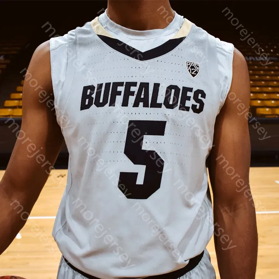 Custom Colorado Buffaloes Basketball Jersey College Bey McKinley Wright IV D