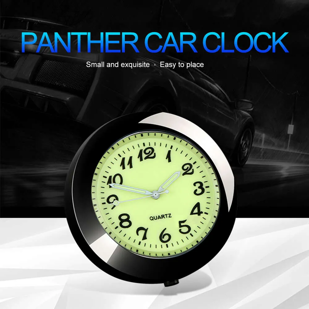 thumbnail image 2 of Analog Clock For Car Dashboard - Glowing Small Analog Clock | Quartz 2 of 14
