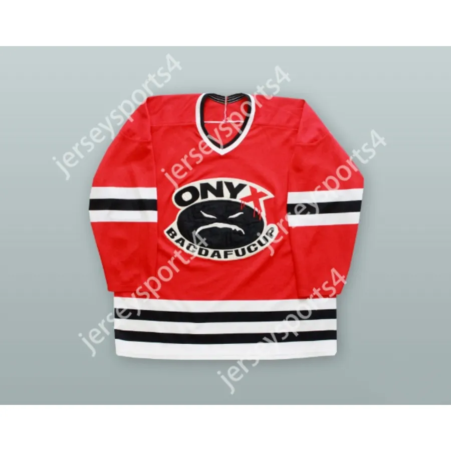 Özel Sonsee 13 Kırmızı Onyx Bacdafucup Sonny Seeza Hokey Jersey Yeni üst dikişli S-M-L-XL-XXL-3XL-4XL-5XL-6XL