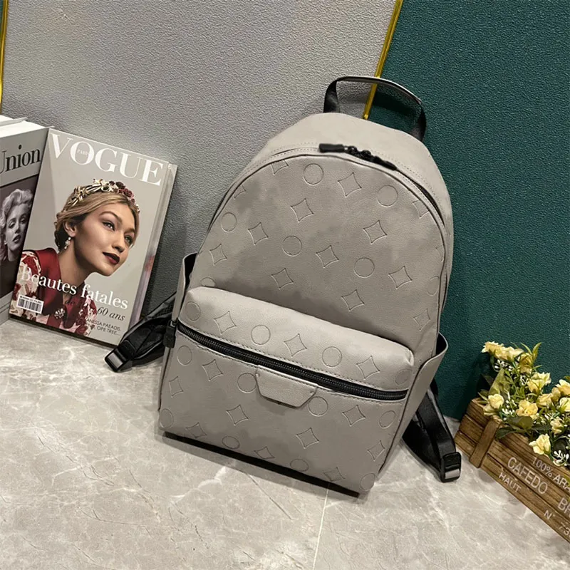 Backpack Bags Brown Flower Designer Backpacks Luxury Leather back Shoulder Crossbody Handbags Fashion Classic mans Discovery knapsack schoolbag