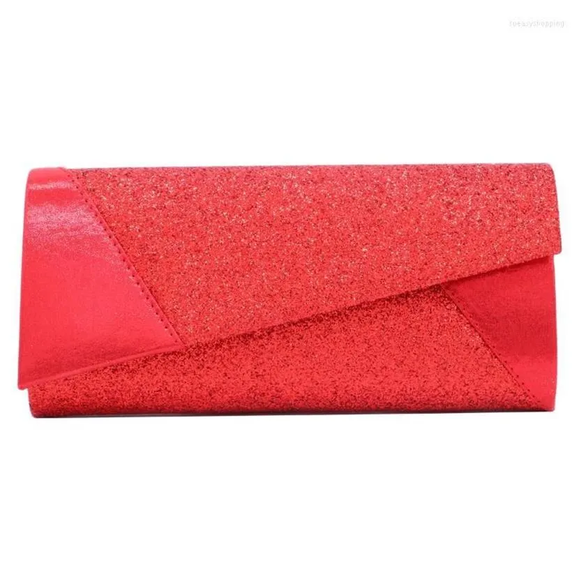 Kvällspåsar Solid Shinny Enuple Women Wedding Clutch Bag Elegant Business Handväskor Fashion Party Pouch Purse Designer Femaleeven229s