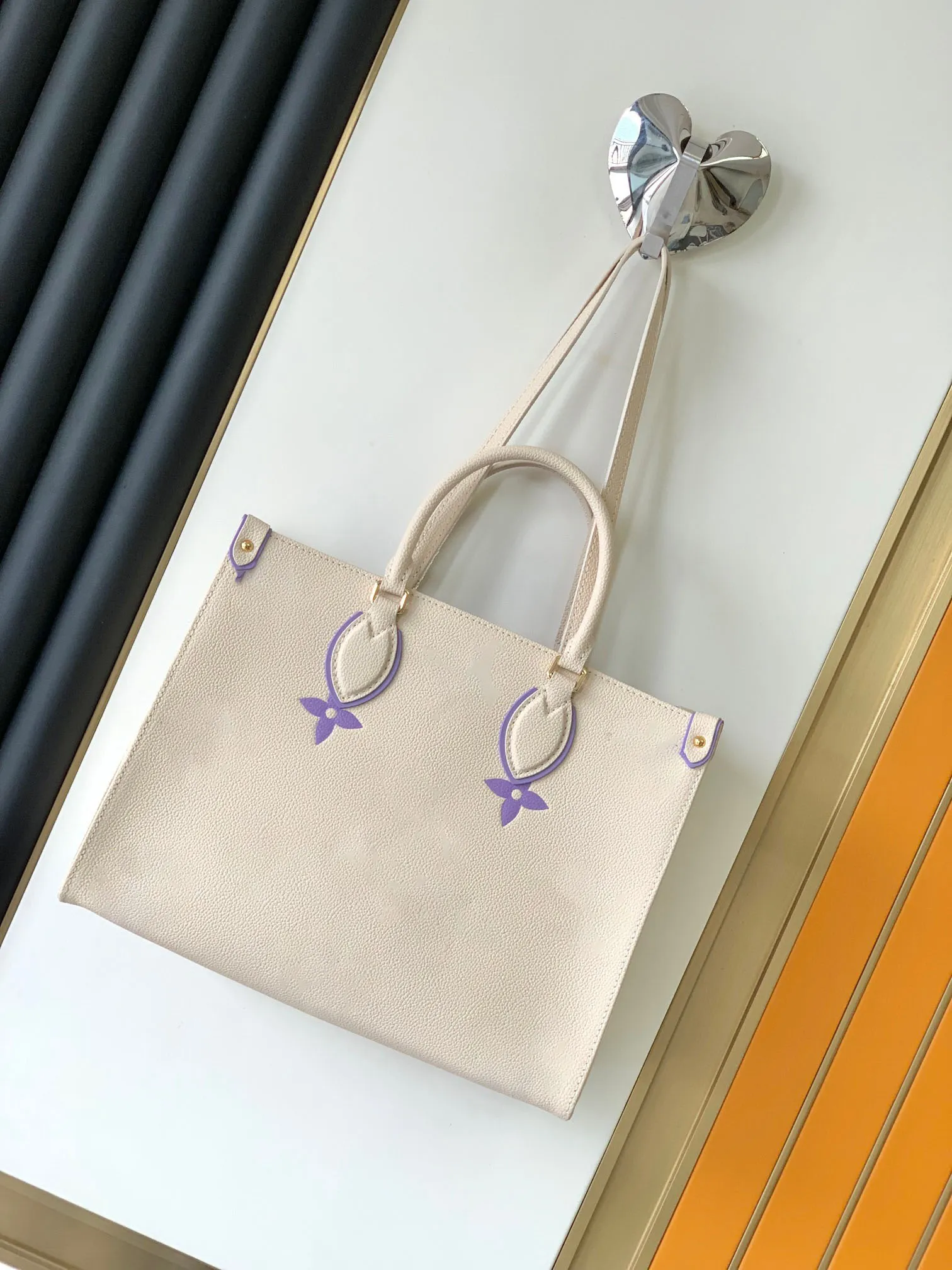 10A Mirror Mass Clutch Large Capacity Shopping Bag Classic New Color Double Letter Solid Buckle Women's Handbag 23937 34cm