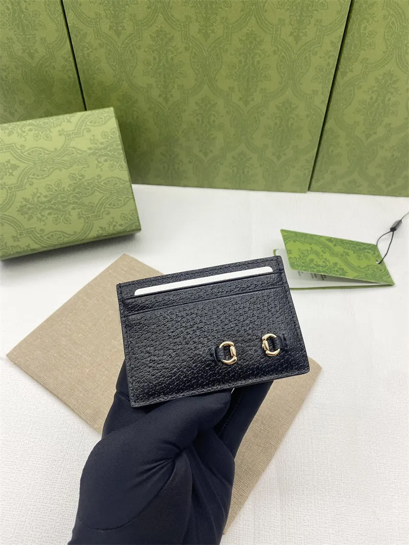 Porte-cartes pour femmes, nouveau portefeuille en cuir de vache à la mode, pochette pour pièces de monnaie avec boîte