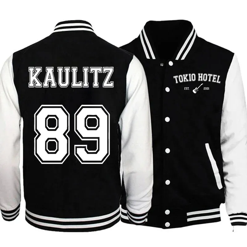 Men's Jackets Rock Band Tokio el Kaulitz 89 Jacket Harajuku Men Jacket Streetwear Top Unisex Clothes Fashion Rapper Jacket Oversize Clothes 231208