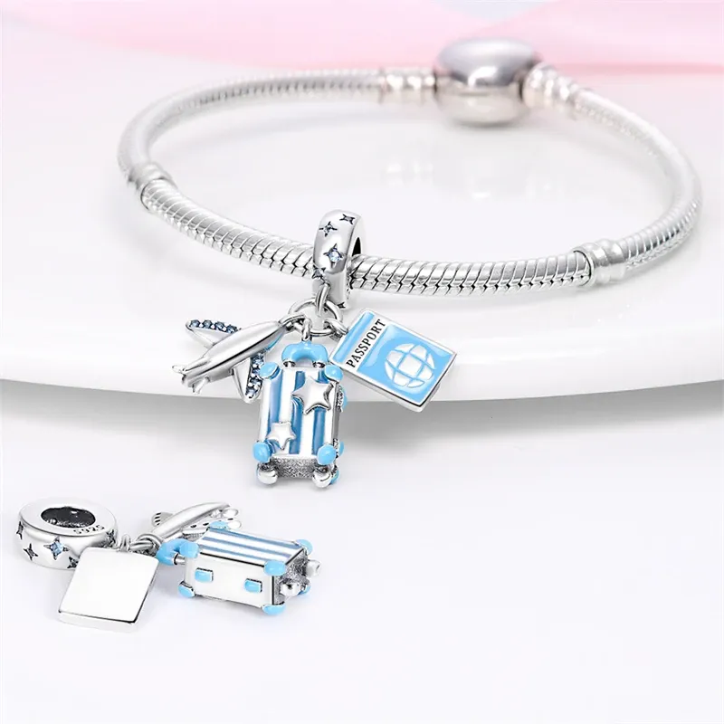Gnoce Harbor Of Love Safety Chain - Moon & Star Sterling Silver Connector For Bracelets & Necklaces | Gift For Women