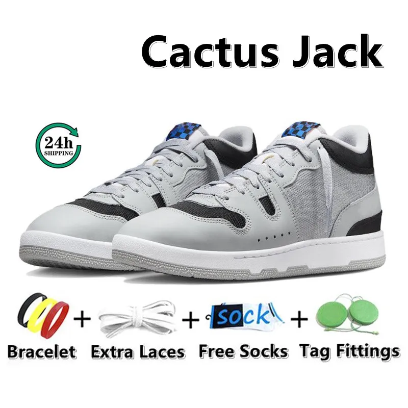 Mac Attack Men Casual Shoes skate sneaker Cactus Jack OG Red Crush White Black Lemon Venom Silver Linings Mens Womens Trainers Sports Sneakers Jogging