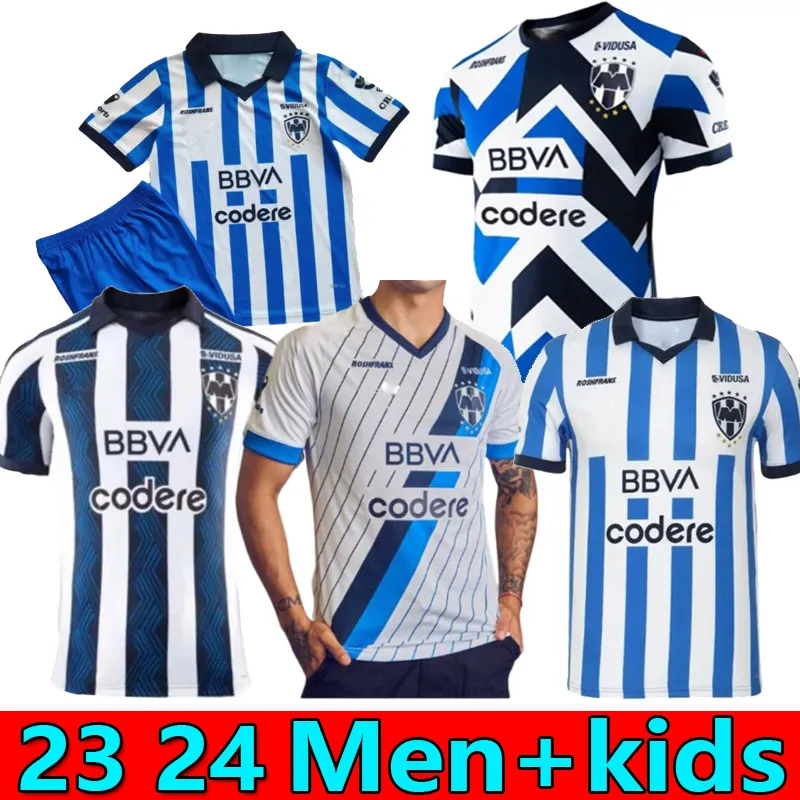 S-4XL LIGA MX RAYADOS MONTERREY SOCCER JERSEYS R.FUNES MORI 2023 2024 Hem Special Edition Mori M.Meza 23 24 Mexikansk liga toppkvalitet Men Special Jersey Football Shirt