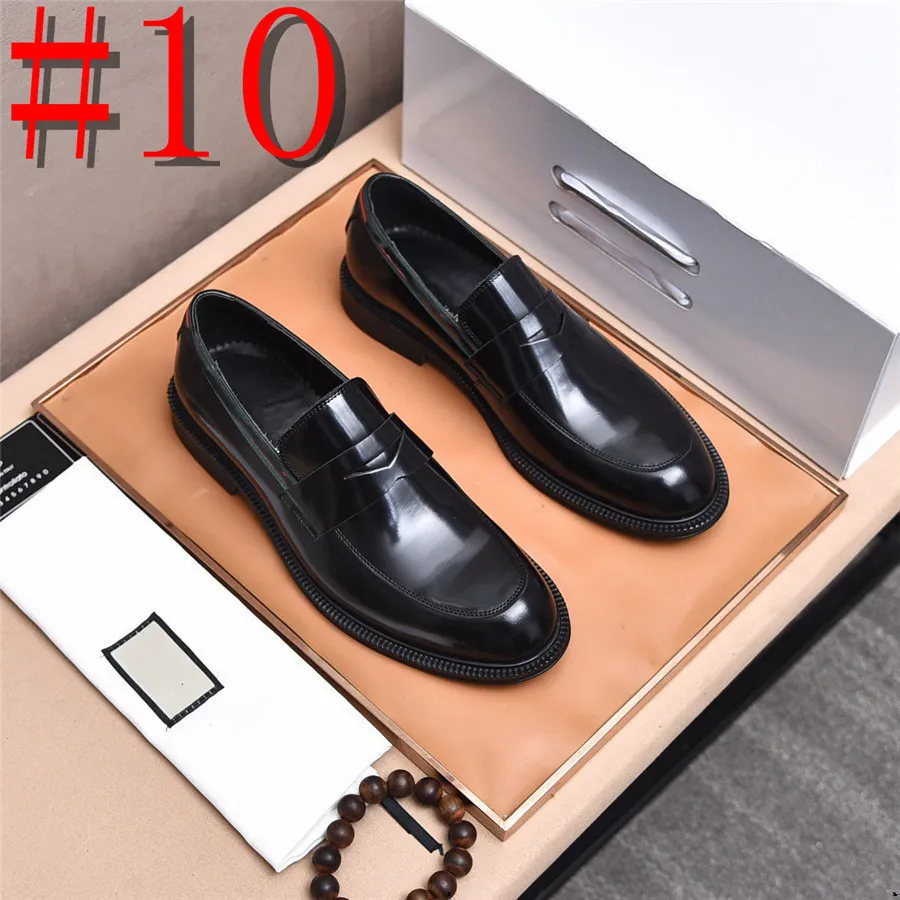 24modelli Scarpe eleganti da uomo di design di lusso Autunno 2023 Scarpe da smoking da uomo Scarpe da uomo comode in pelle di alta qualità da uomo d'affari formale Scarpe da uomo autunno