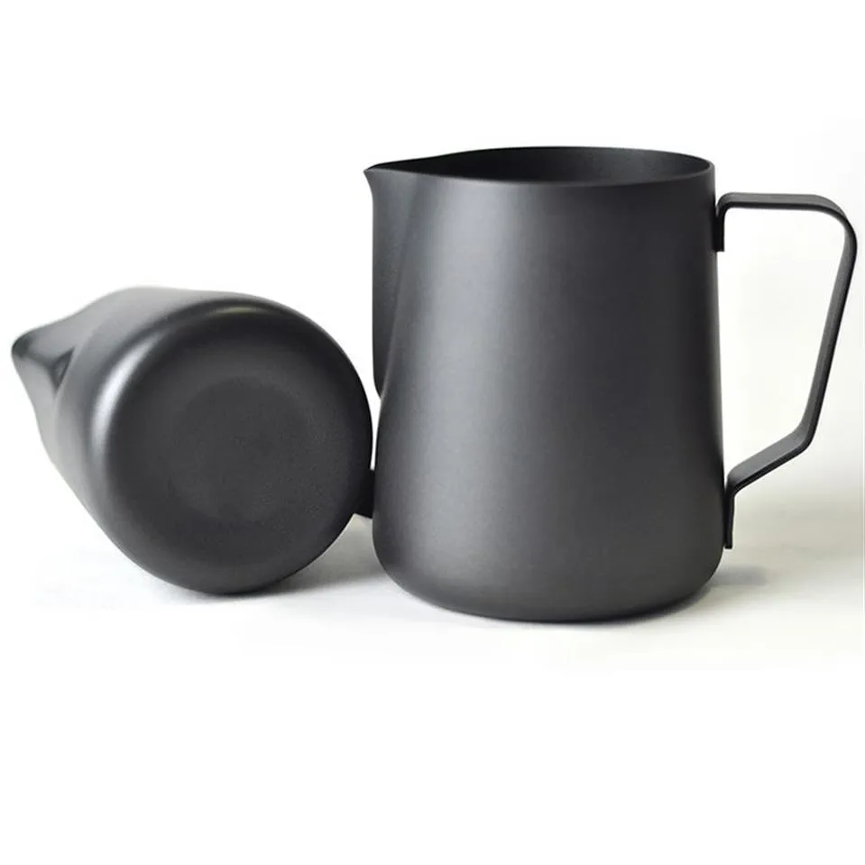 350 600ML Non-Stick Stainless Steel Espresso Coffee Pitcher Craft Coffee Latte Milk Jug Pitcher Pitcher Milk Frothing Jug C1030266G