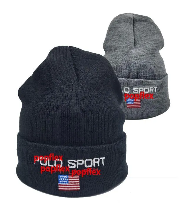 P SPORT Beanie Hat Spell USA Flag Fashion Classic Embroidered Knit Cuffed Winter Wear6071522