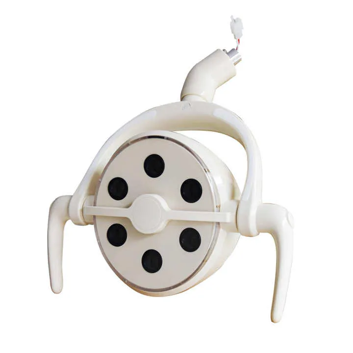 Lampe de fauteuil dentaire à 6 ampoules LED/lampe opératoire LED pour unités de fauteuil dentaire