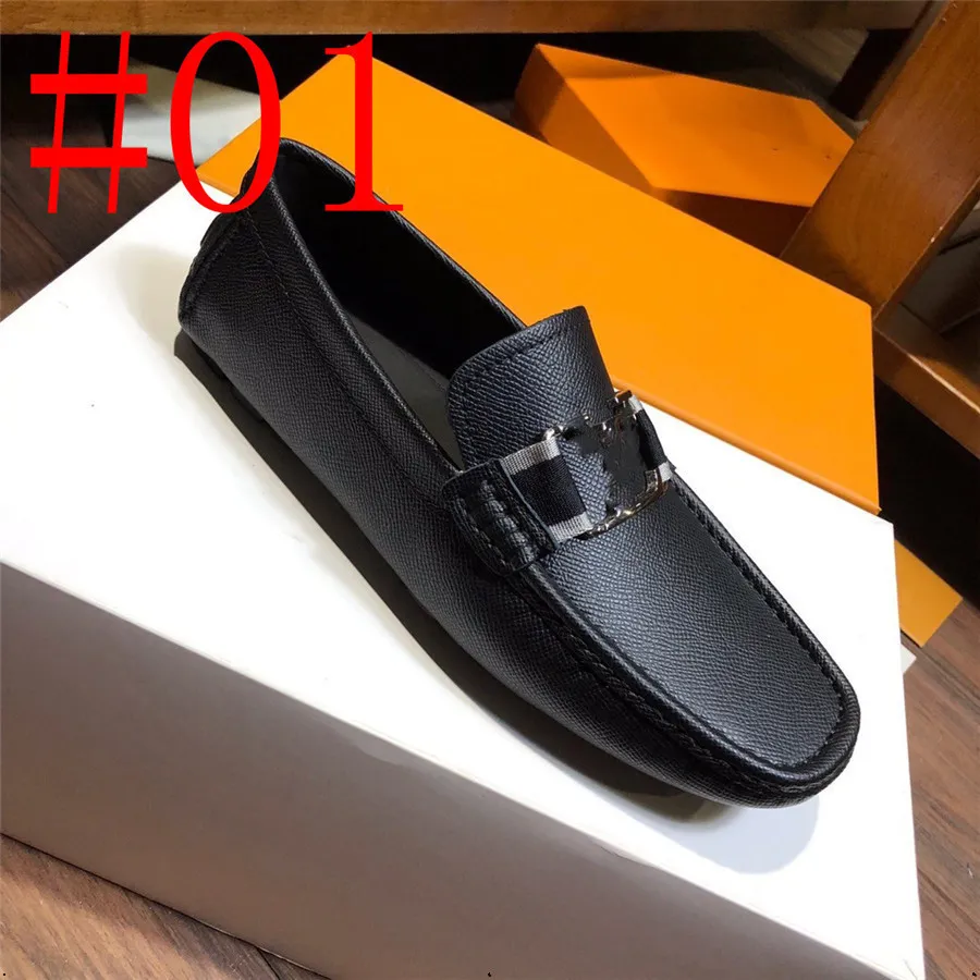 12model 2024 Men's Fashion Brand العلامة التجارية غير الرسمية مصمم جلدي متسكع لرجال الأعمال Wave Leather Tessel Moccasins أحذية 38-46