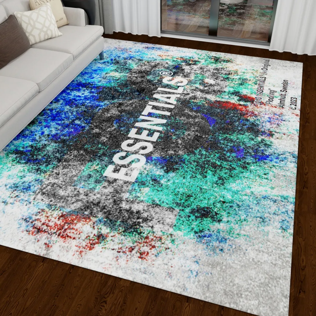 tapis concepteur tapis décor décor salon chambre chambre hypebeast brouillard essentiel