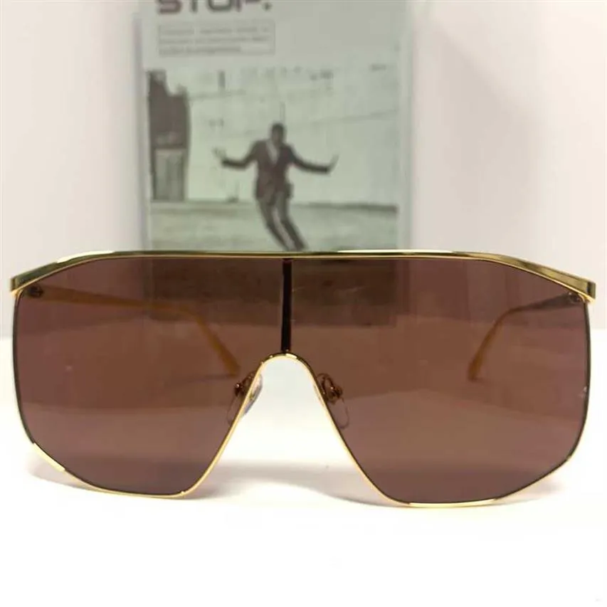 GOLDEN MASK SUNGLASSES Trendy Brand Oversized Men's Women's Des lunettes de soleil Elegant Look Lightweight Feeling Desi265Z
