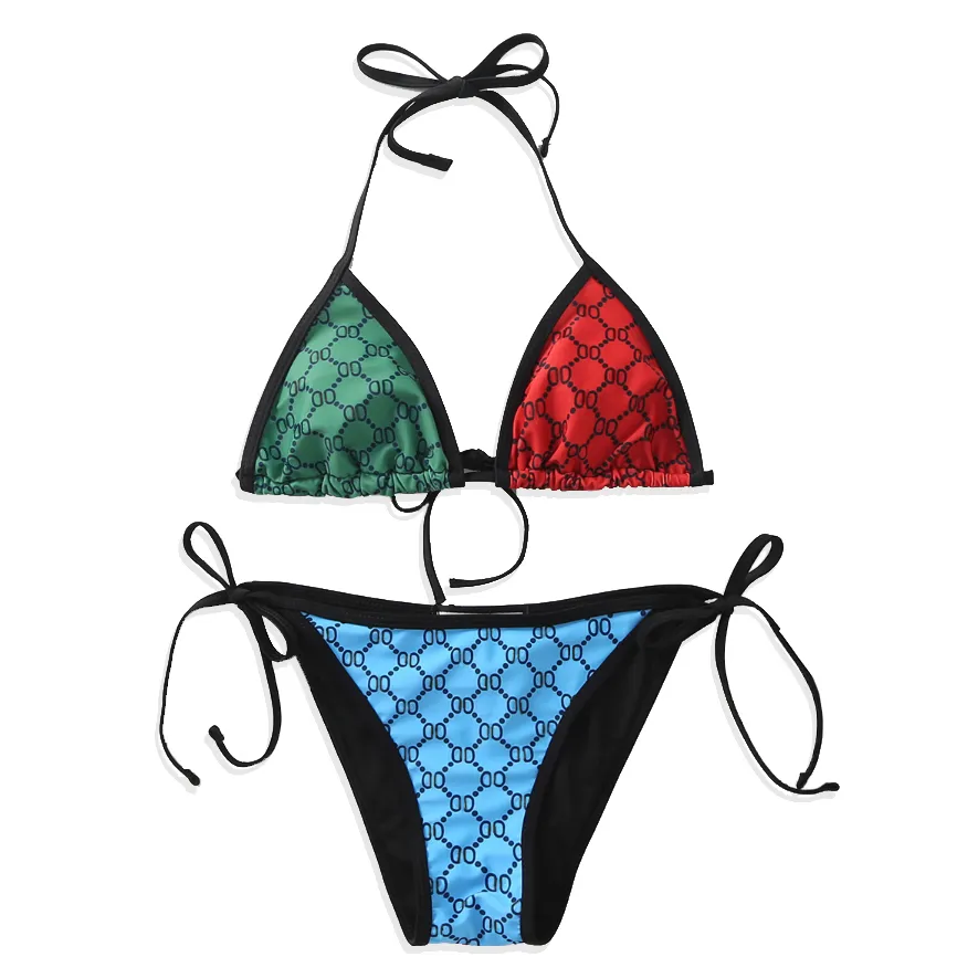 Kvinnors bikinis set bur sexig klar rem form baddräkter designers damer baddräkt mode strand sommar bad bär klädkvinnor badkläder storlek s-xl