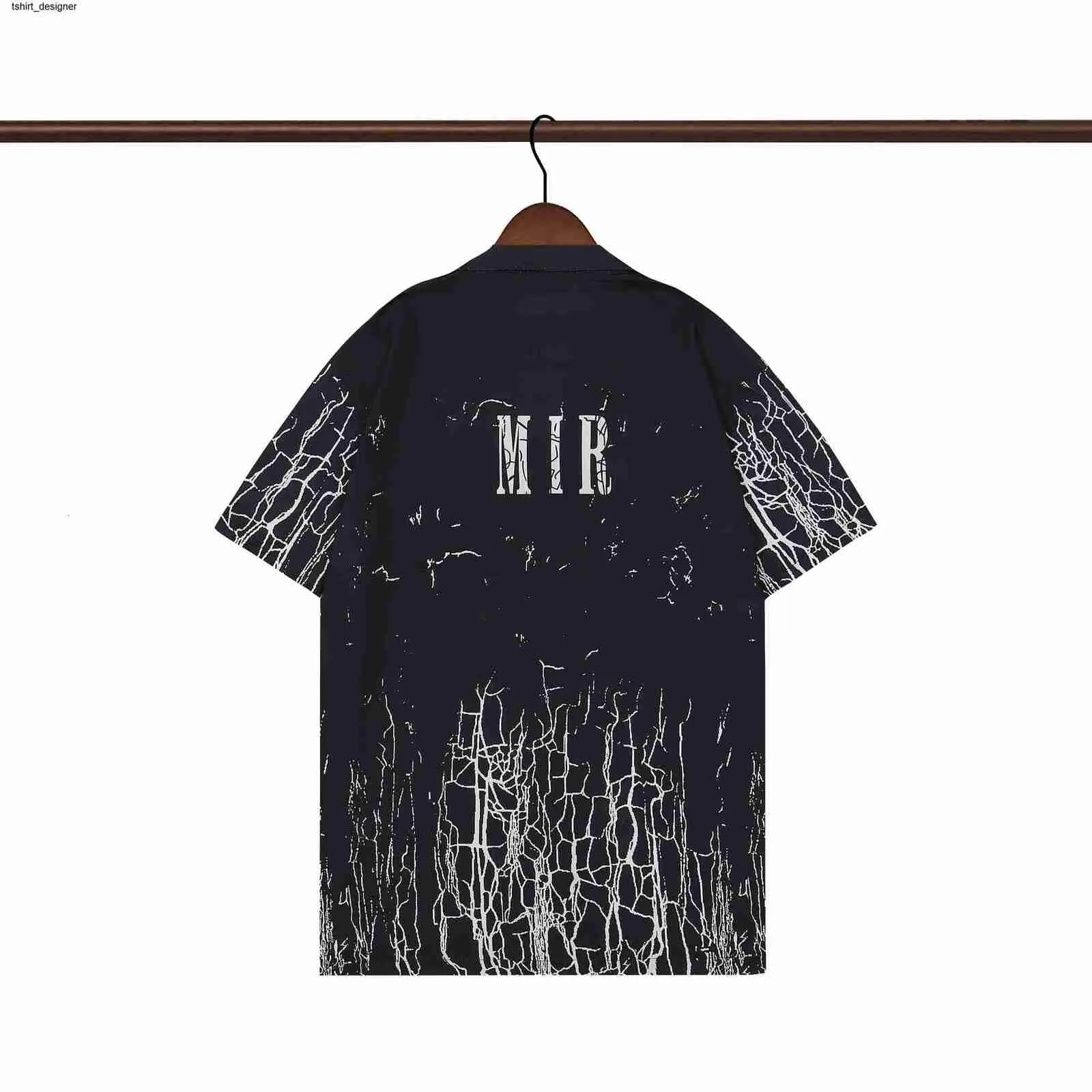 Limited Edition Amirs Designer T Shirt av 2023 Rabbit Year Nya par Tees Street Wear Summer Fashion Shirt Splash-blinkar Tryck Design Par Kort ärmar M-3XL