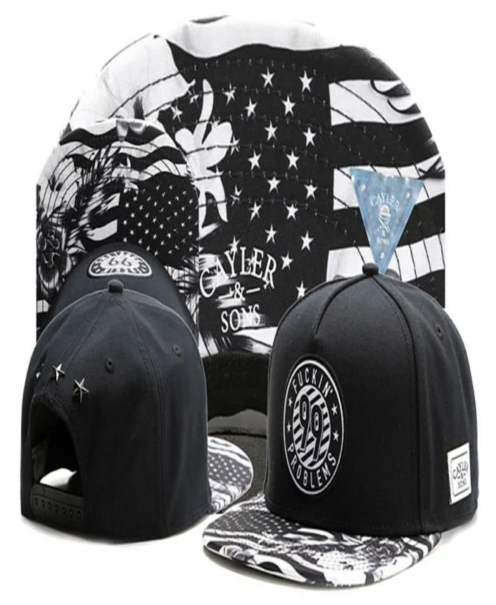 99 Problem USA Flag S BRIM Snapback Baseball Caps Sport Hip Hop Hats Justerbara Swag Bone Gorro för män 1910072