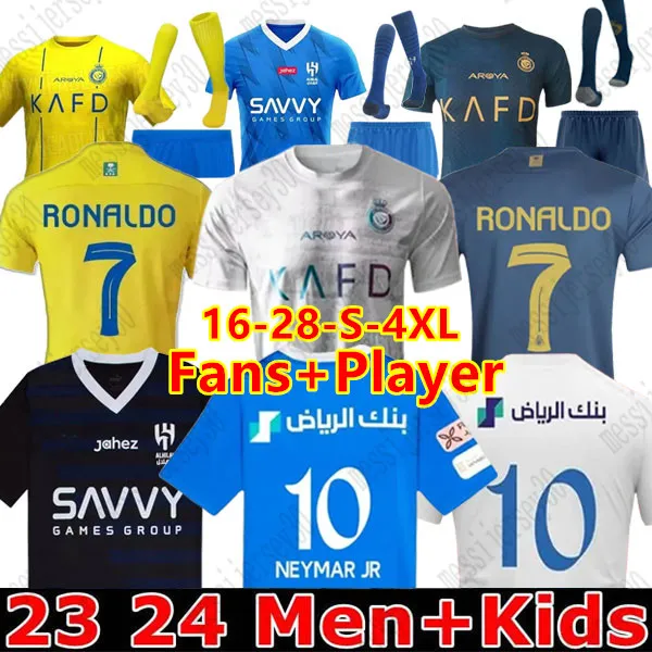 Maillot bleu Al-Nassr FC 2023 Cristiano Ronaldo Away *NEUF*