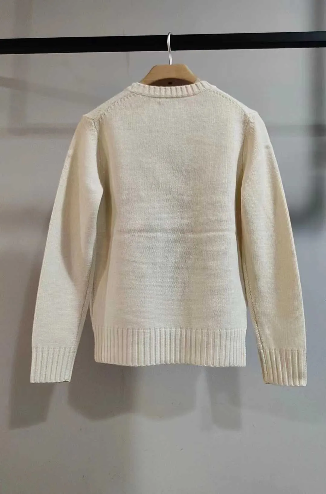 Women's Sweaters Rl Women's Knitted Pullover Sweater Knit Polo Cartoon Bear Bear Round Neck Autumn/winter Warm Sweater