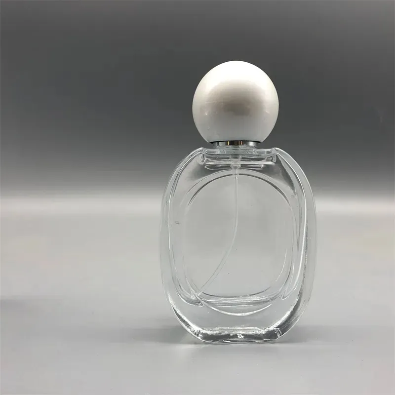 En gros 30ML bouteille de parfum en verre ovale de luxe vide portable recharge de parfum bouteille de parfum flacons de pulvérisation cosmétiques