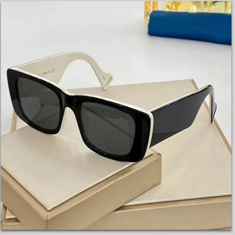 Neue Top-Qualität 0516 Herren-Sonnenbrille Herren-Sonnenbrille Damen-Sonnenbrille Modestil schützt die Augen Gafas de Sol Lunettes de Soleil 259q
