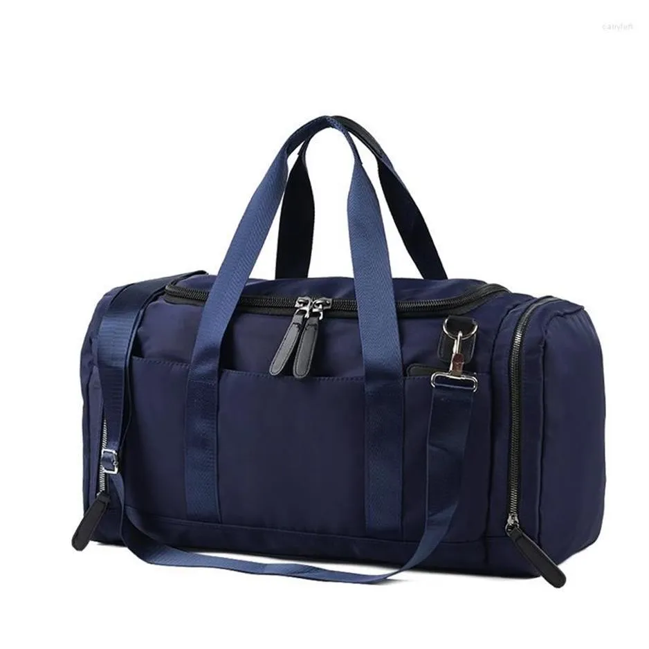 Torby Duffel duża pojemność mody torba podróży dla mężczyzny Weekend Big Oxford Przenośne przenoszenie bagażu przechowywanie XA235K290M