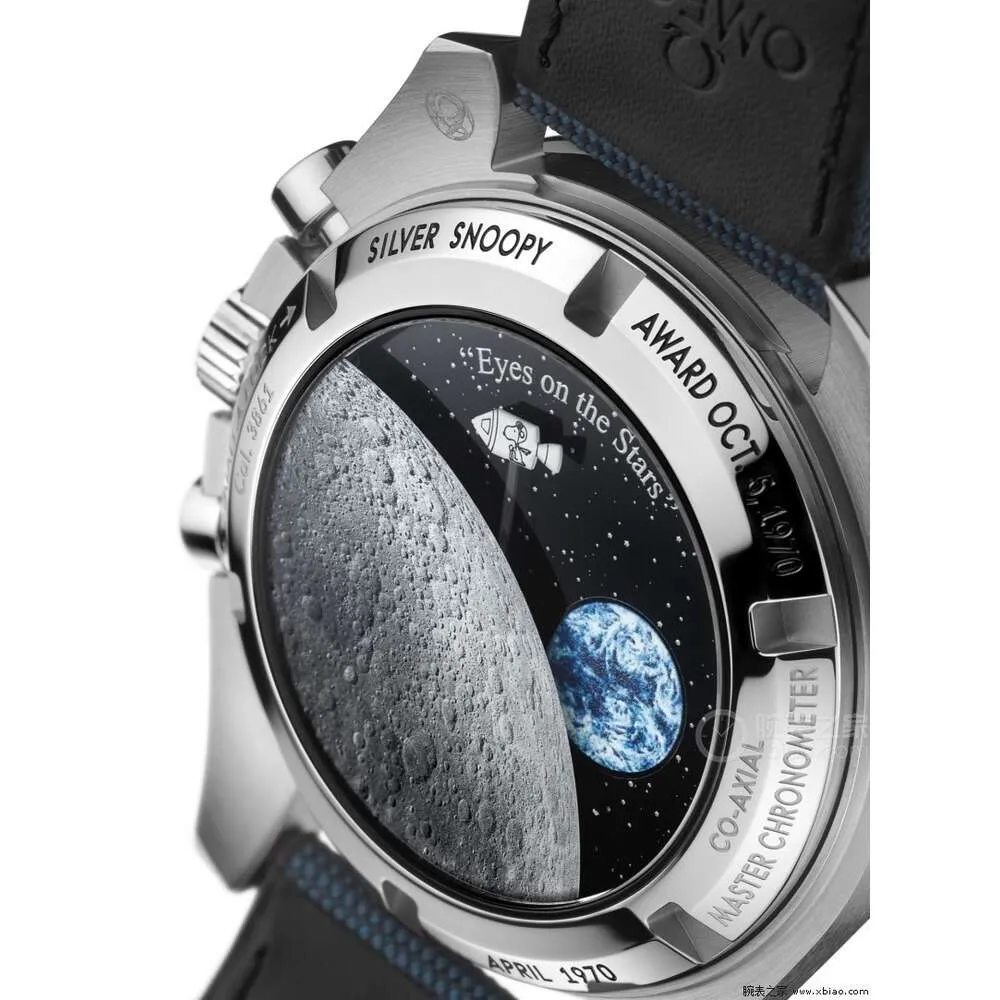 디자이너 Moonwatch 시계 크로노 그래프 스피드 마스터 시계 최고 품질 Cal.3313 기계 운동 UHR 6 핀 작업 사파이어 Montre Snoopys 50th Reloj JA4C