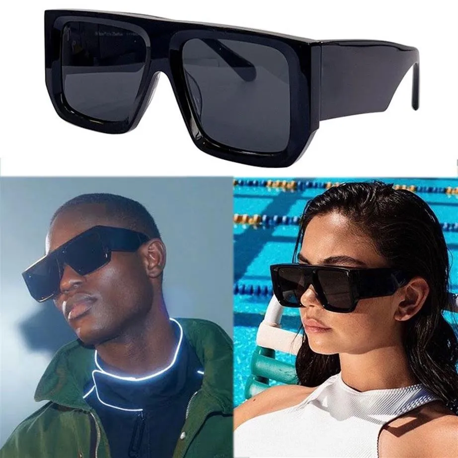 Męskie damskie klasyczne czarne okulary przeciwsłoneczne Omri013 Summer Style Man Kobieta przeciwsłoneczne Osunodowskie Projektowanie wakacji