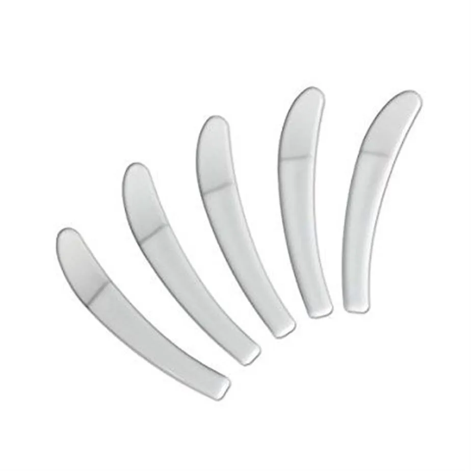 100pcs partie mini kosmetyczne łyżki kosmetyczne jednorazowe białe spatulas 50 mm plastikowy narzędziowy krem ​​Small206L
