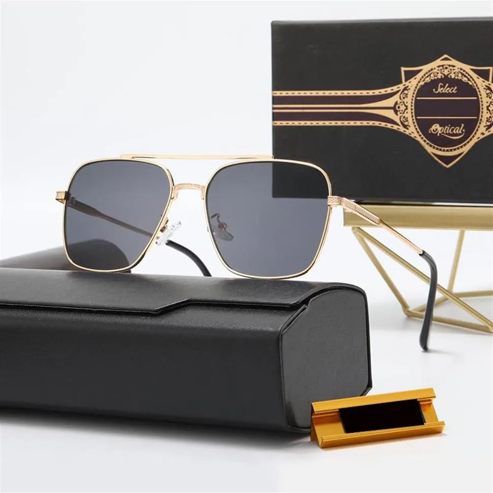 Schwarze Designer-Sonnenbrille für Damen und Herren, übergroß, 2022, DT Mach Sonnenbrille, Damen-Straße, polarisierte Sonnenbrille, modische Schutzbrille B180Z