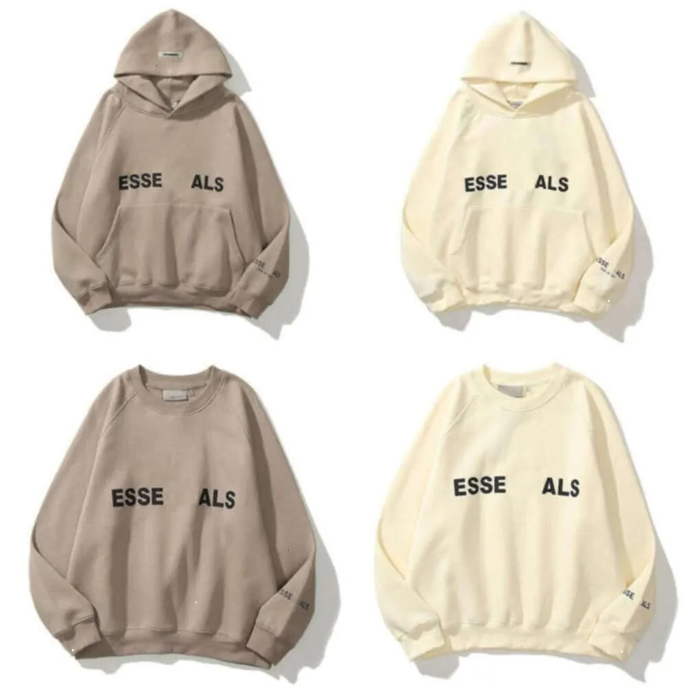 Essentialhoody Hommes Femmes Sweat à capuche Sweatshirts Loisirs Mode douce Tendances Designer Survêtement Esstenials Set Casual Oversize Pull à capuche 2023