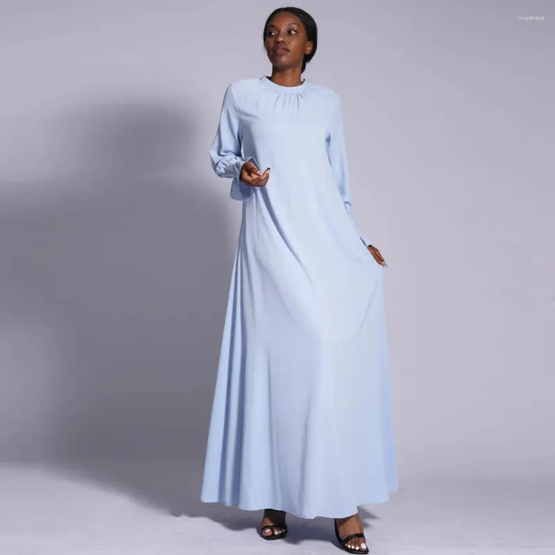 chinese dress ladies Abaya Maxi Print Dress