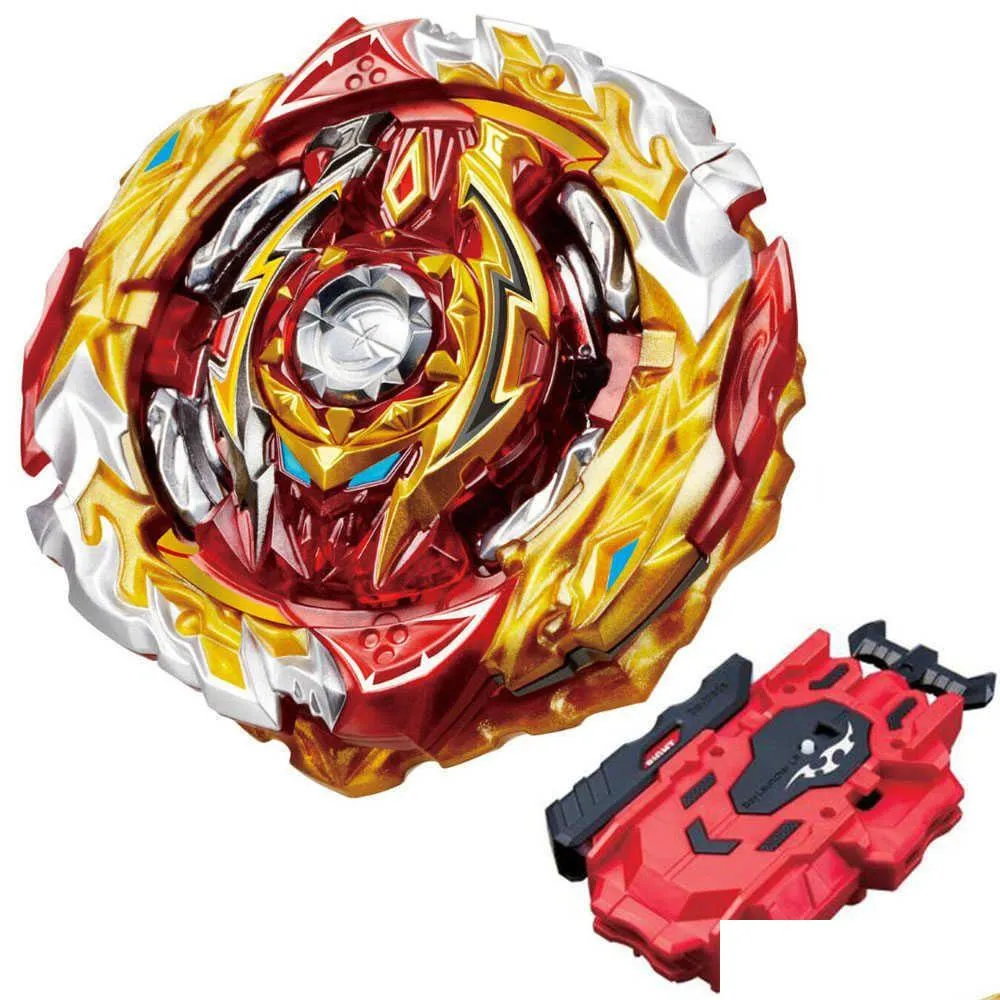 Dönen Top B-X Toupie Patlama Beyblade Superking B-172 Dünya Spriggan Unite 2B W/ L.R Başlatıcı Hediye B173 B174 B172 B171 Q05 OTGFC