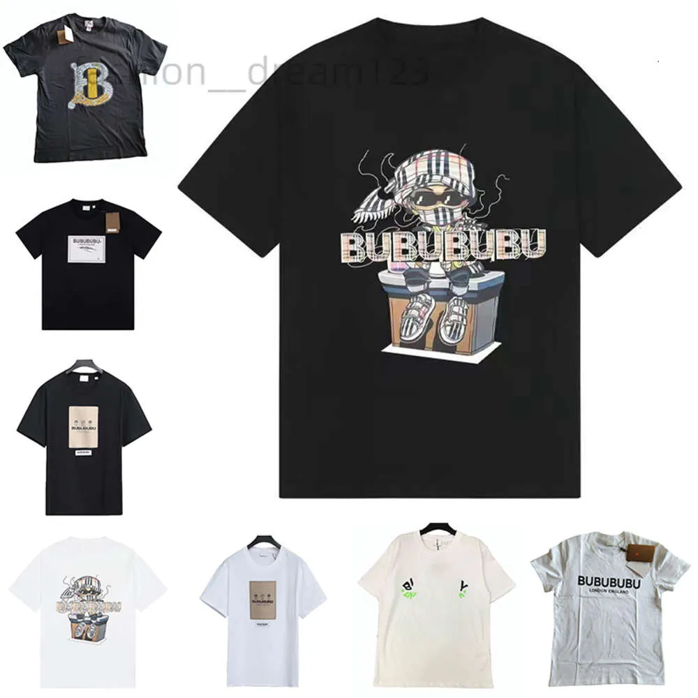 Heren designer t-shirt zomer luxe TShirt Hip Hop dames printen inzetstuk korte mouw katoen casual t-shirt Effen kleur