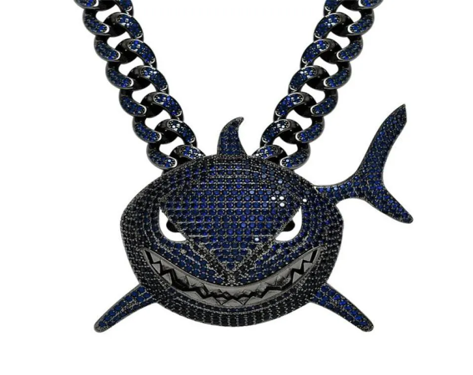 Shark pendant necklace deals