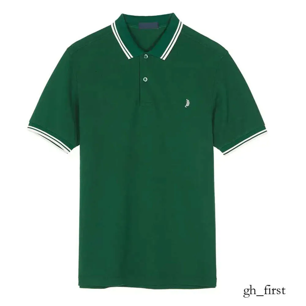 Men's Polos Fred Perry Shirt Mens Basic Polo Shirt Designer Shirt Business Polo Luxury Five Night at Freddys Short Sleeved Top Size S/M/L/XL/XXL 35