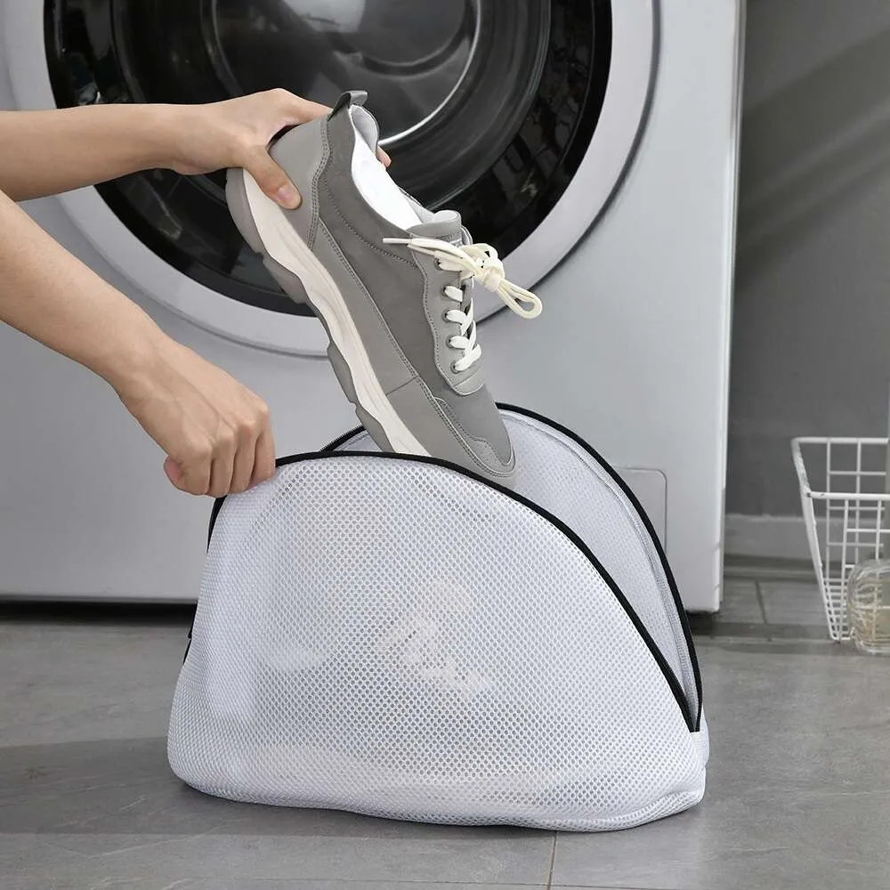 Bespaar veel op bulk Schoenentas Voor De Wasmachine Washing Machine Shoe  Storage Bags Shoes Bag Net Dirty Bra Socks Laundry Bag Large Anti  Deformation