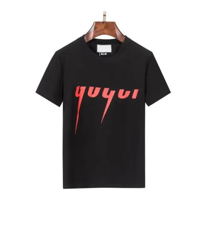Męska koszulka 2024 Summer Fitness Casual Style O-Neck Tops krótkie rękawy marka streetwear męska bawełniana litera tee