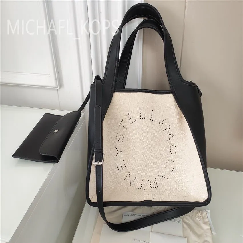 2021 New Fashion women Handbag Stella McCartney PVC high quality leather shopping bag 369320V