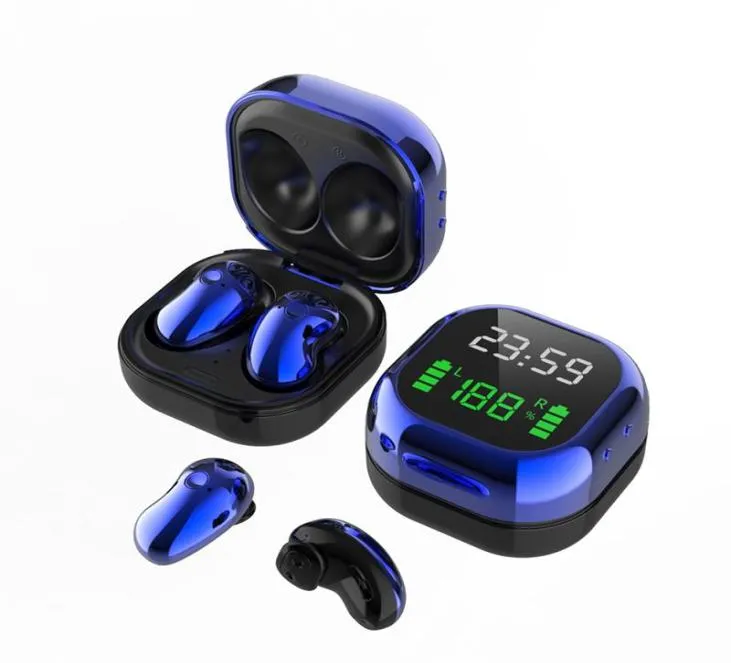 S6 Plus TWS Wireless Earbuds Mini Mini Button Bluetooth سماعات أذن Heifi Sound Sound Sound Sound Sound