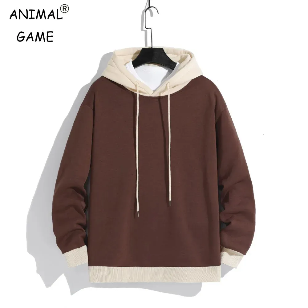 Mens Hoodies Sweatshirts Sweatwear Casual Sport Men Warm Fashion Loose Patheting Pullovers Hoody 231211