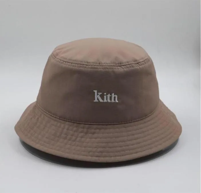 Bérets Kith Quickdrying Swim Bucket Hat Dames Femmes Hommes Sun Designer Chapeaux De Pêche Casquette De Pêcheur Panama Hip Hop Harajuku Summer6613519